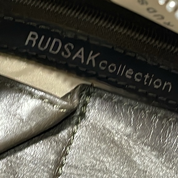 Rudsak brown leather never worn mini duffel bag purse. Stunning leather - Picture 5 of 6